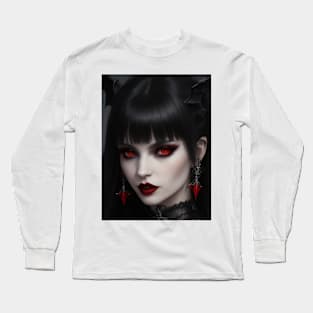 Vampire Female Long Sleeve T-Shirt